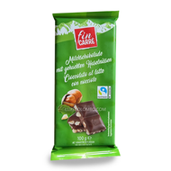Milk Chocolate with Hazelnuts 100g - Fincarre (Italy)