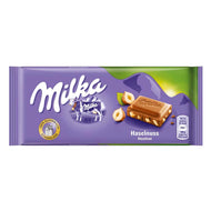 Milka Chocolate with Hazelnuts 90g (Italy)