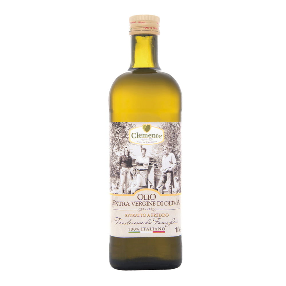 Organic Extra Virgin Olive Oil 100% Italian - Clemente 1L