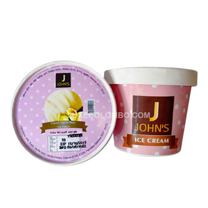 French Vanilla bean ice cream 500ml - John's - DISCOUNTED