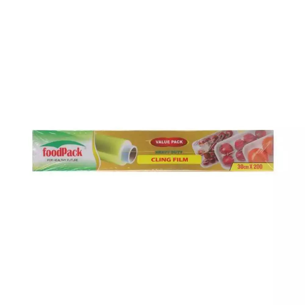 Heavy Duty Cling Film Food Wrap 30cm X 200 Foodpack Luxe Colombo