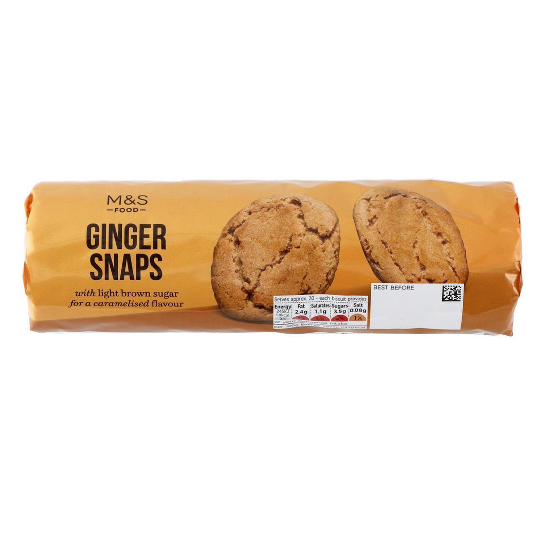 Ginger Snaps 250g - M & S Foods