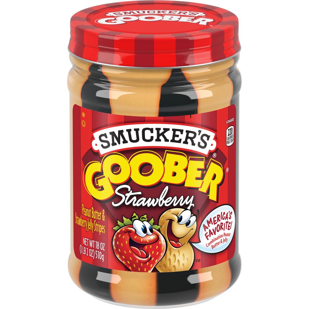 Goober Strawberry Peanut Butter & Jelly 510g- Smucker's