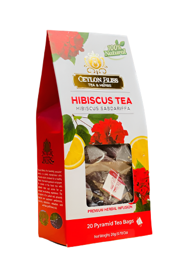 Hibiscus Tea 20g - Ceylon Bliss