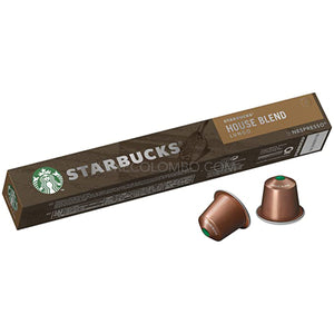 Starbucks By Nespresso House Blend Coffee Capsules 10 Pack