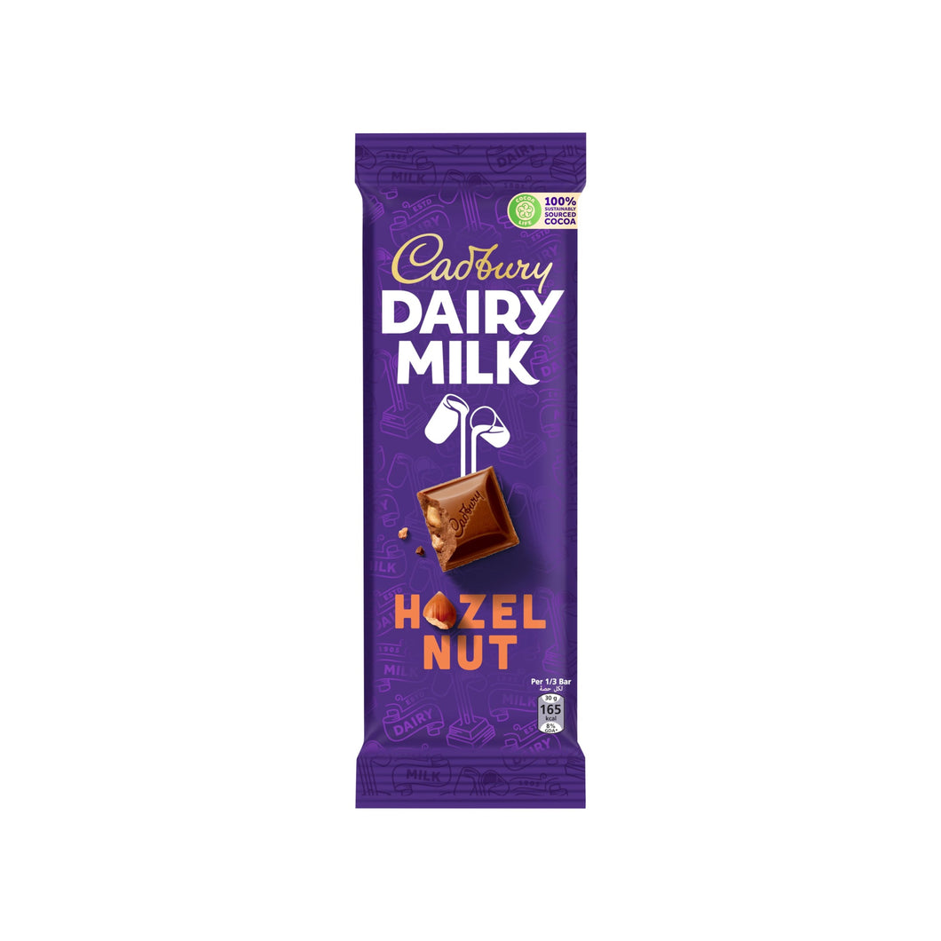 Hazelnut Chocolate Bar 90g- Cadbury