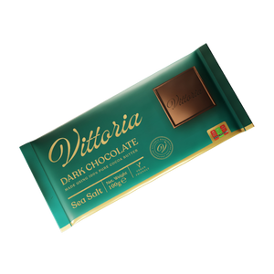 Sea Salt Dark Chocolate 100g- Vittoria