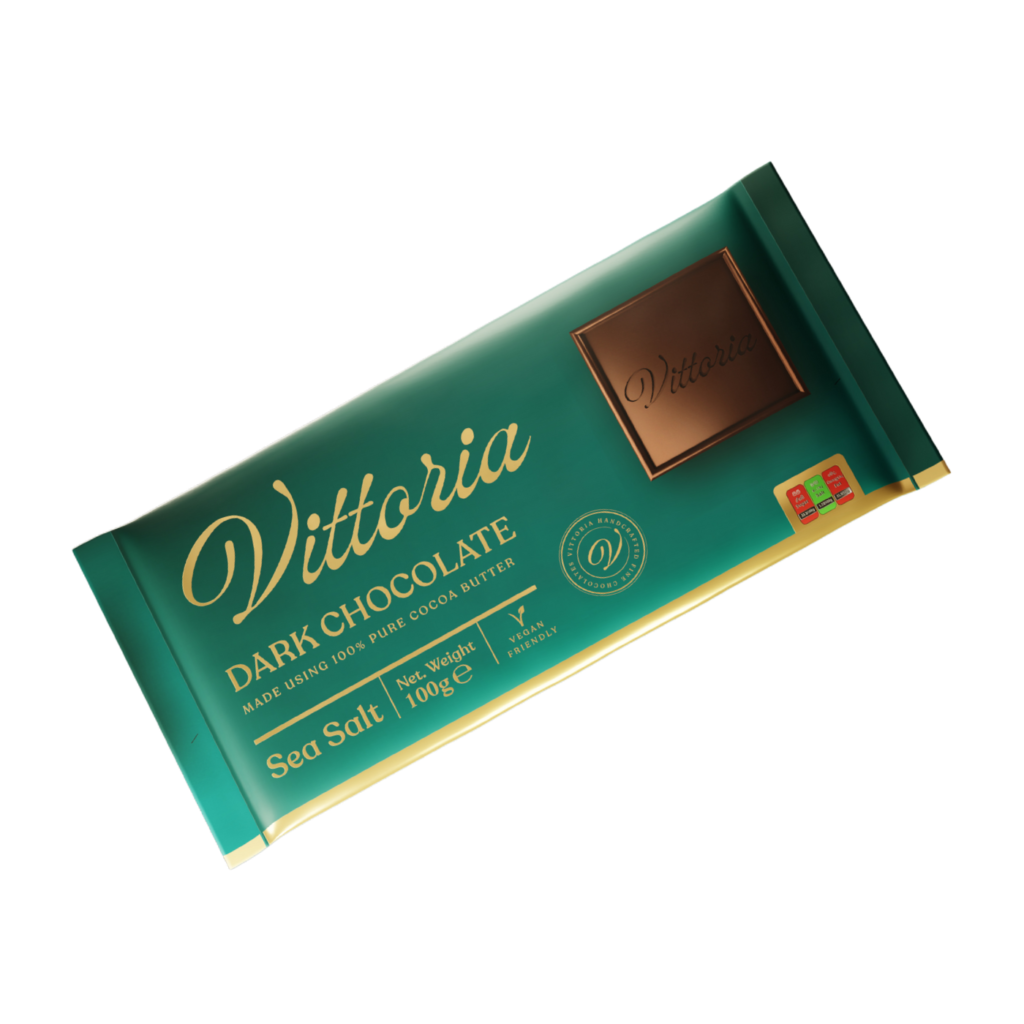 Sea Salt Dark Chocolate 100g- Vittoria