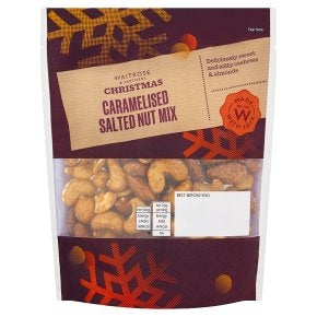 Christmas Caramelised Salted Nut Mix 150g- Waitrose