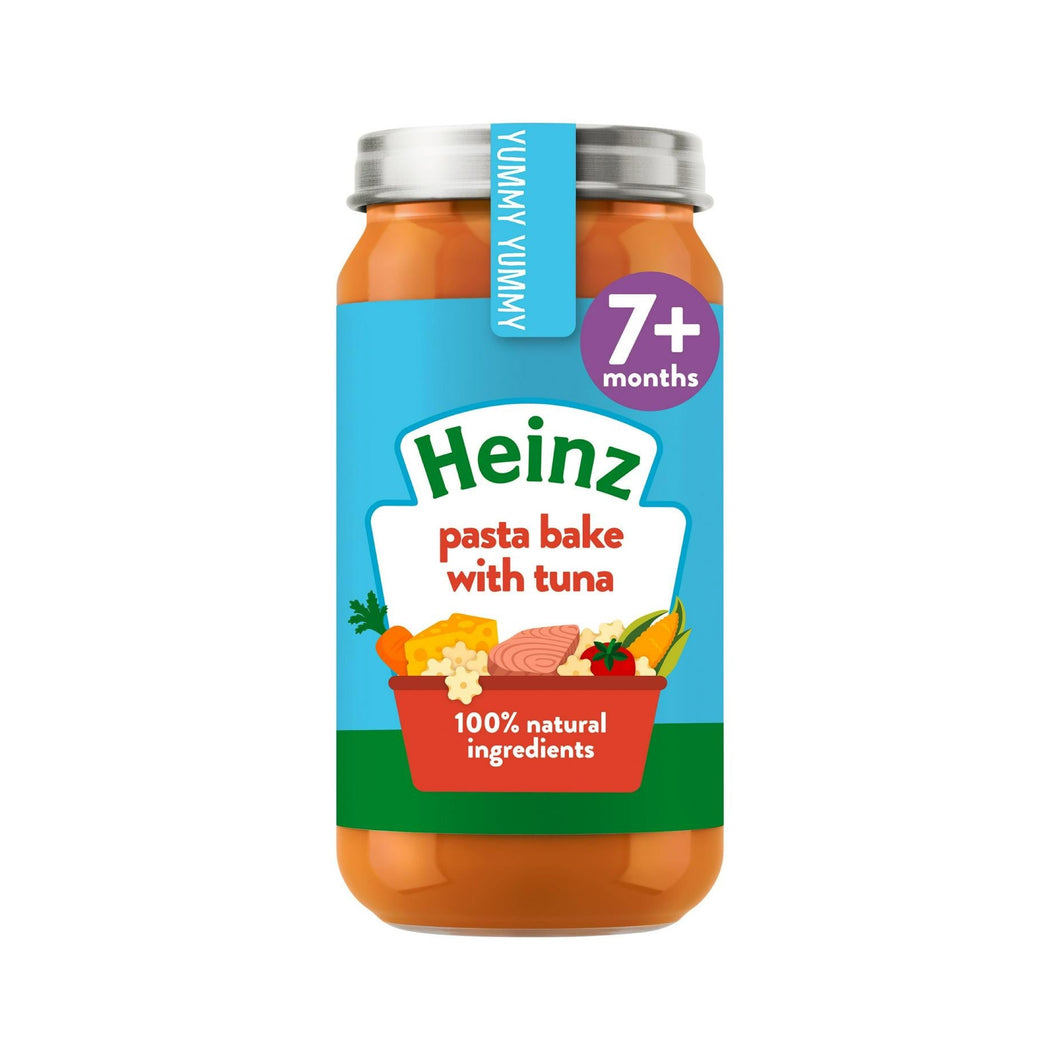 Pasta Bake with Tuna Baby Food Jar 7+ Months 200g- Heinz