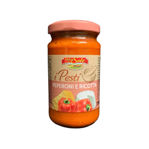 Peppers & Cheese Pesto 190g- Delizie dal Sole