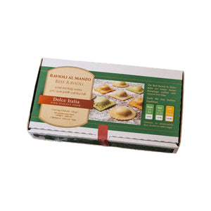 Beef Ravioli 8pcs Frozen- Dolce Italia