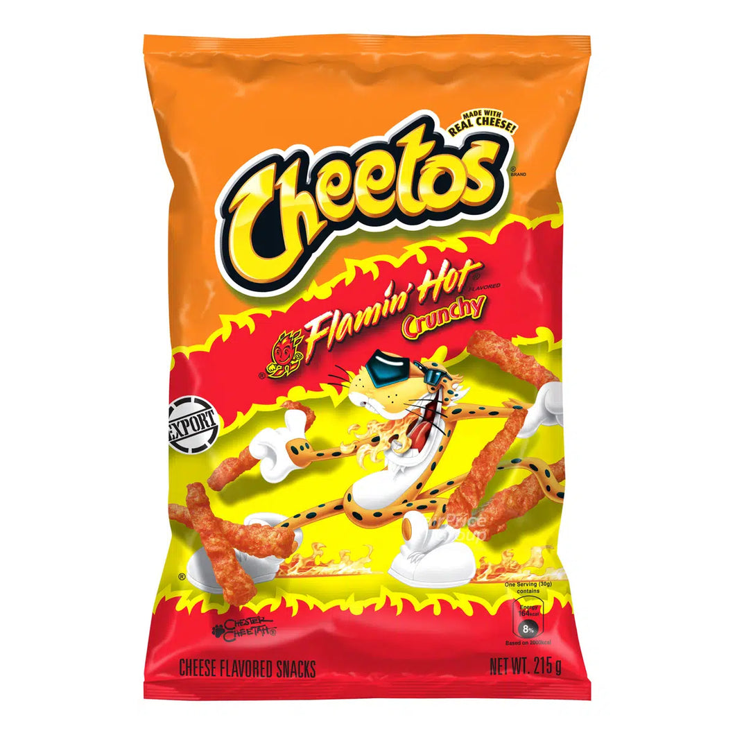 Flaming Hot Cheese Puffs XL 210g- Cheetos