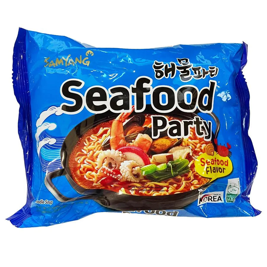 Seafood Party Ramen Noodles 140g - Samyang