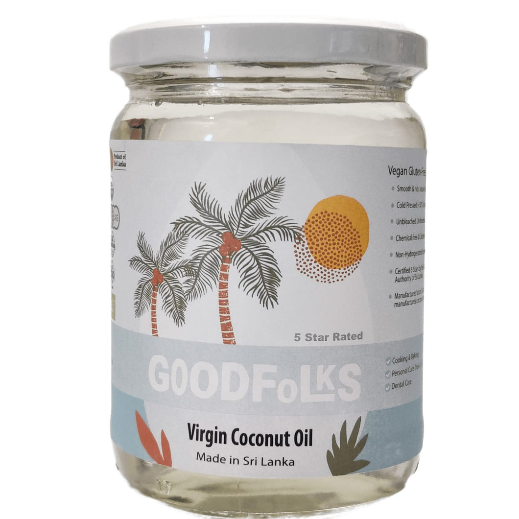 Virgin Coconut Oil 300ml- GoodFolks