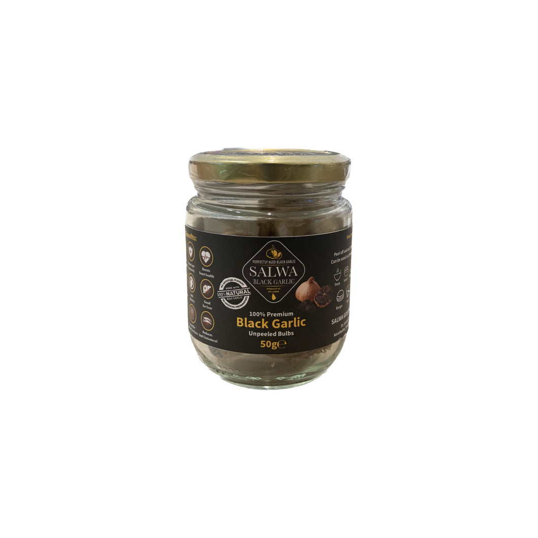 Premium Black Garlic 50g- Salwa