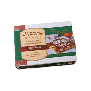 Beef Lasagna 400g Frozen- Dolce Italia