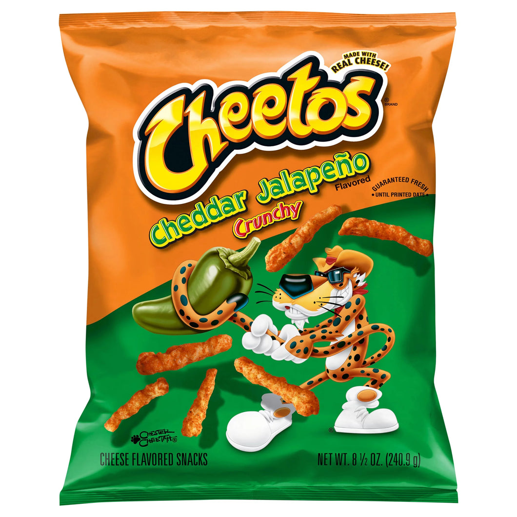 Cheddar Jalapeño Cheese Puffs XL 215g- Cheetos