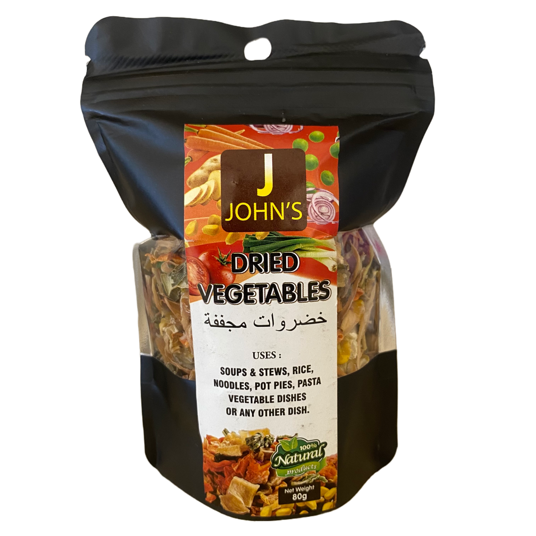 Dried Vegetables Mix 80g- John’s