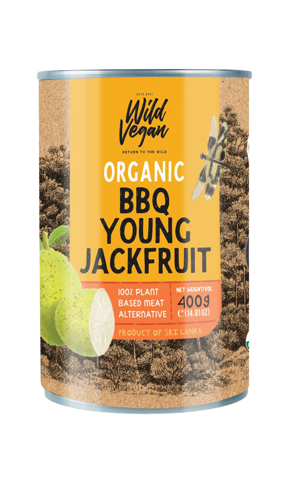 Young Jackfruit BBQ 400g- Wild Vegan