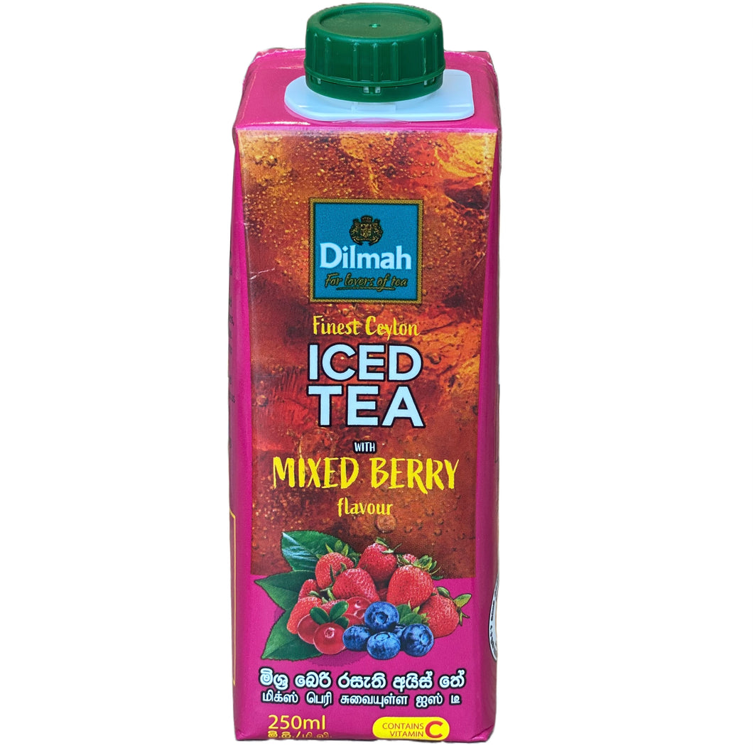 Mixed Berry Iced Tea 250ml- Dilmah