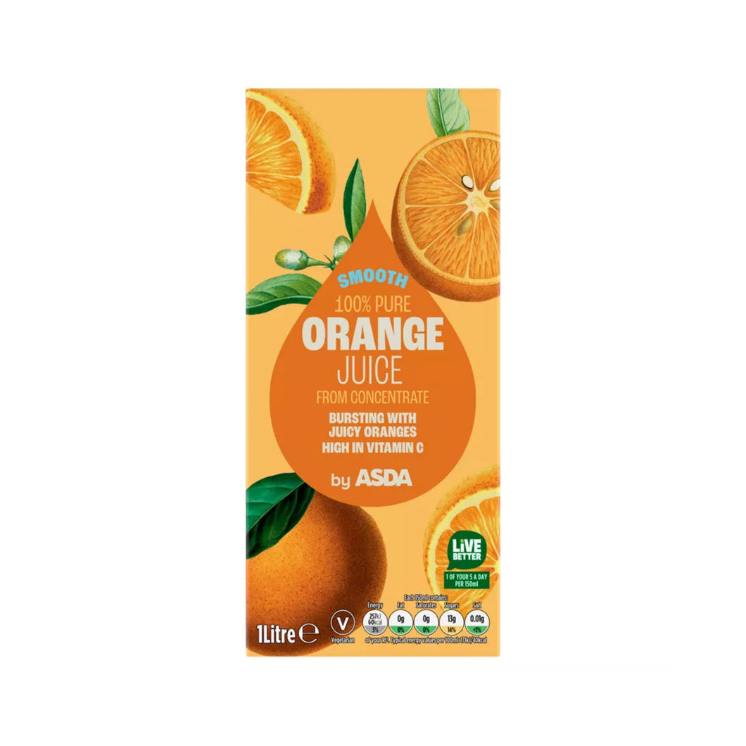 Orange Juice 1L- ASDA