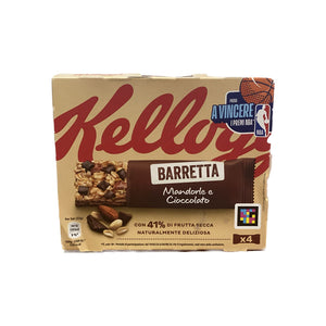 Almond and Chocolate Cereal Bar 128g- Kellogg's