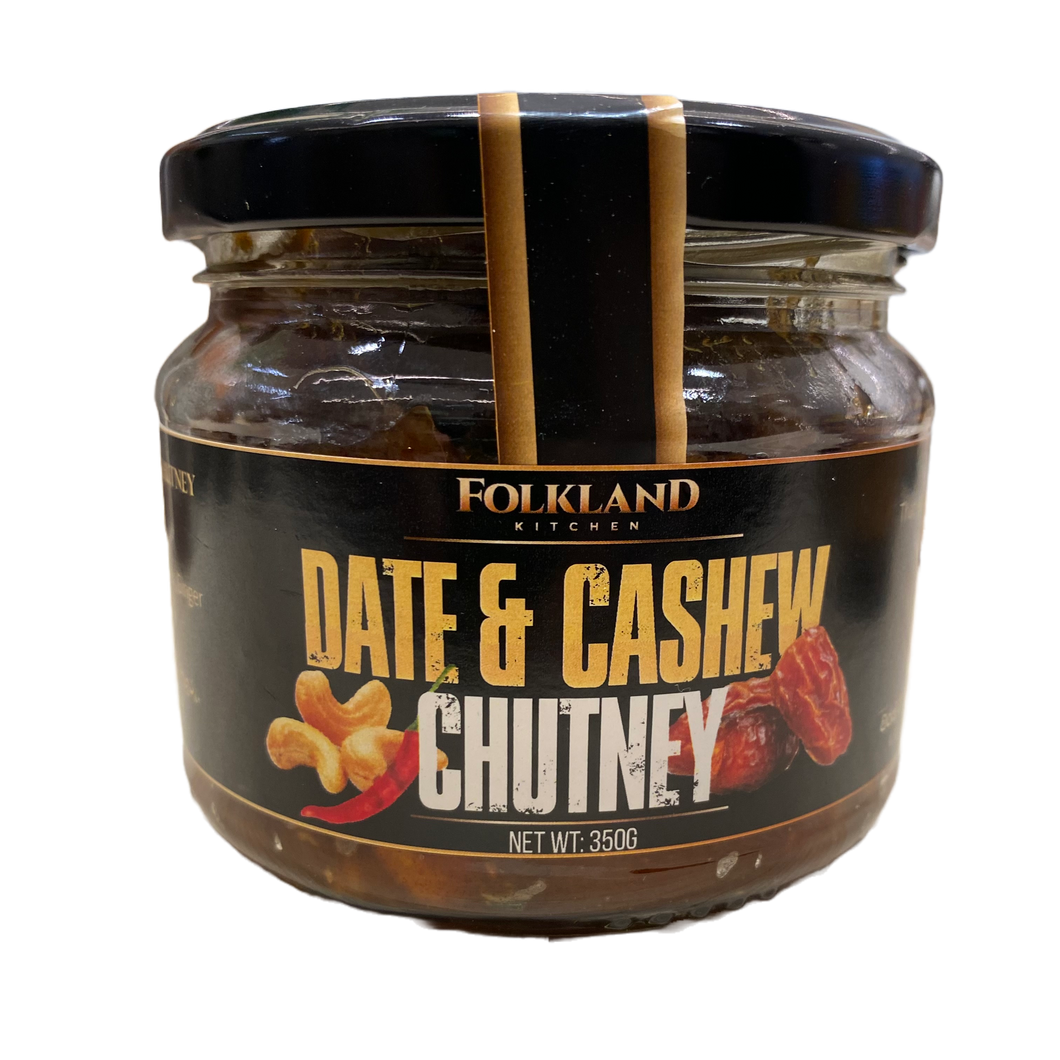 Date & Cashew Chutney 350g- Folkland Kitchen