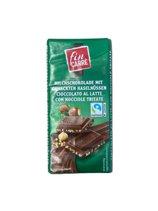 Hazelnut Chocolate 40g- Fin Carre