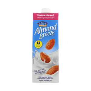 Almond Milk Unsweetened 1L- Blue Diamond