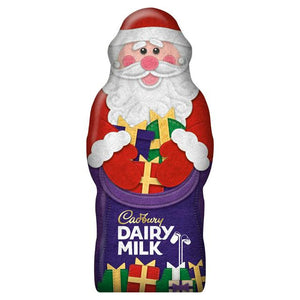 Dairy Milk Chocolate Christmas Santa Hollow Figure 100g- Cadbury