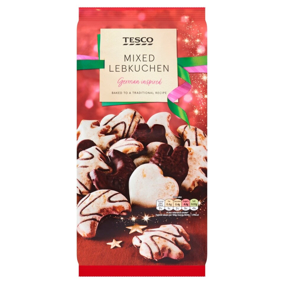 Mixed Lebkuchen 600g- Tesco