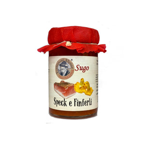 Sugo Speck and Finferli Mushrooms 190g - Tradizioni Alpine