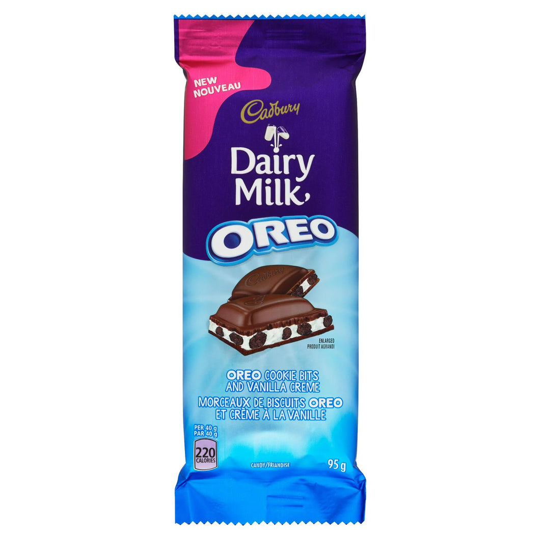 Dairy Milk Oreo Chocolate Bar 95g- Cadbury