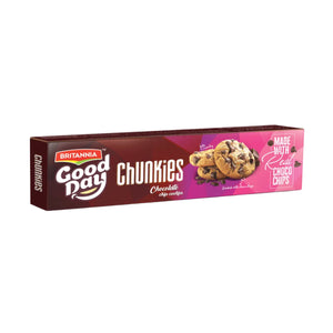 Chunkies Chocolate Chip Cookies 82g- Britannia