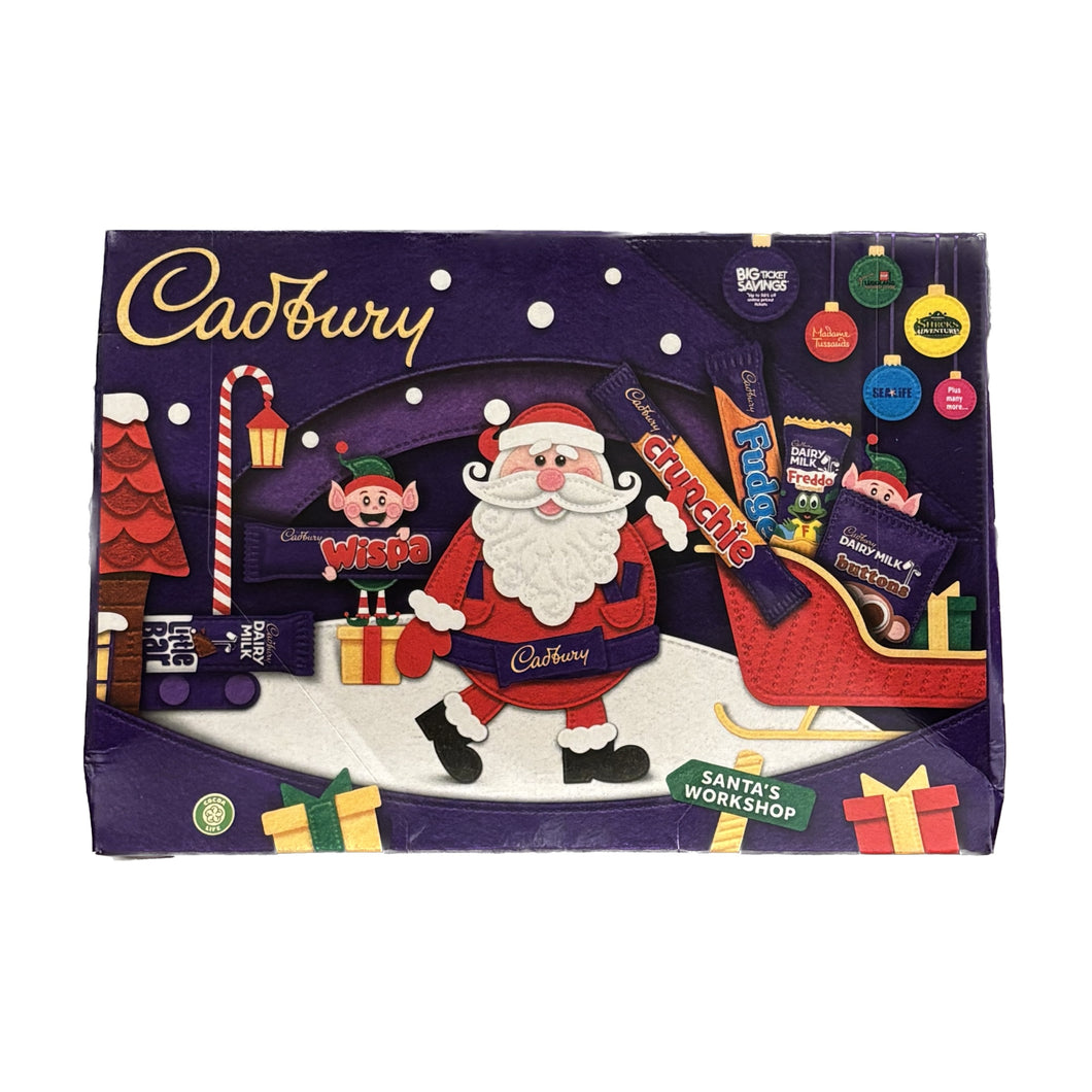 Chocolate Christmas Medium Selection Box 125g- Cadbury