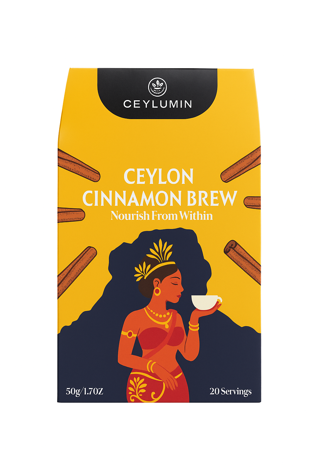 Ceylon Cinnamon brew 50g - Ceylumin