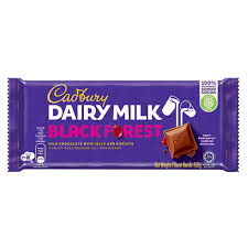 Black Forest Chocolate Bar 160g- Cadbury