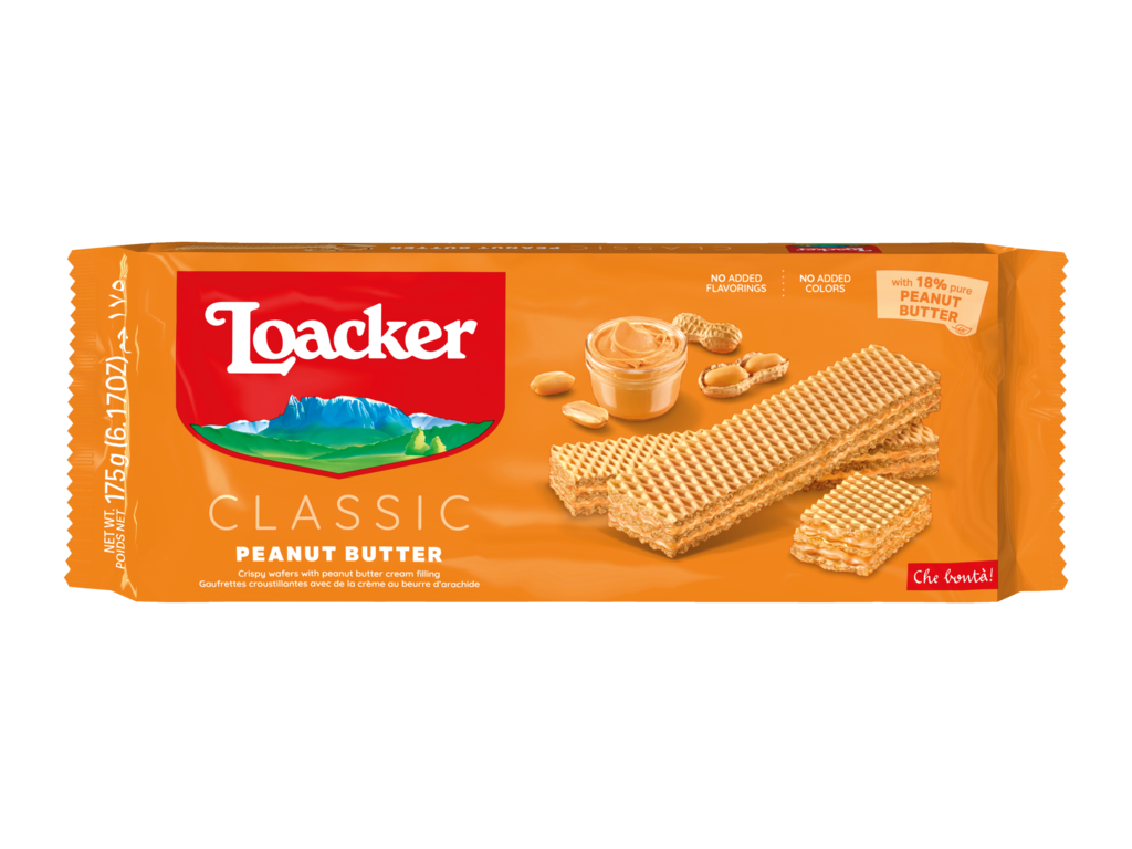 Peanut butter wafers 200g - Loacker