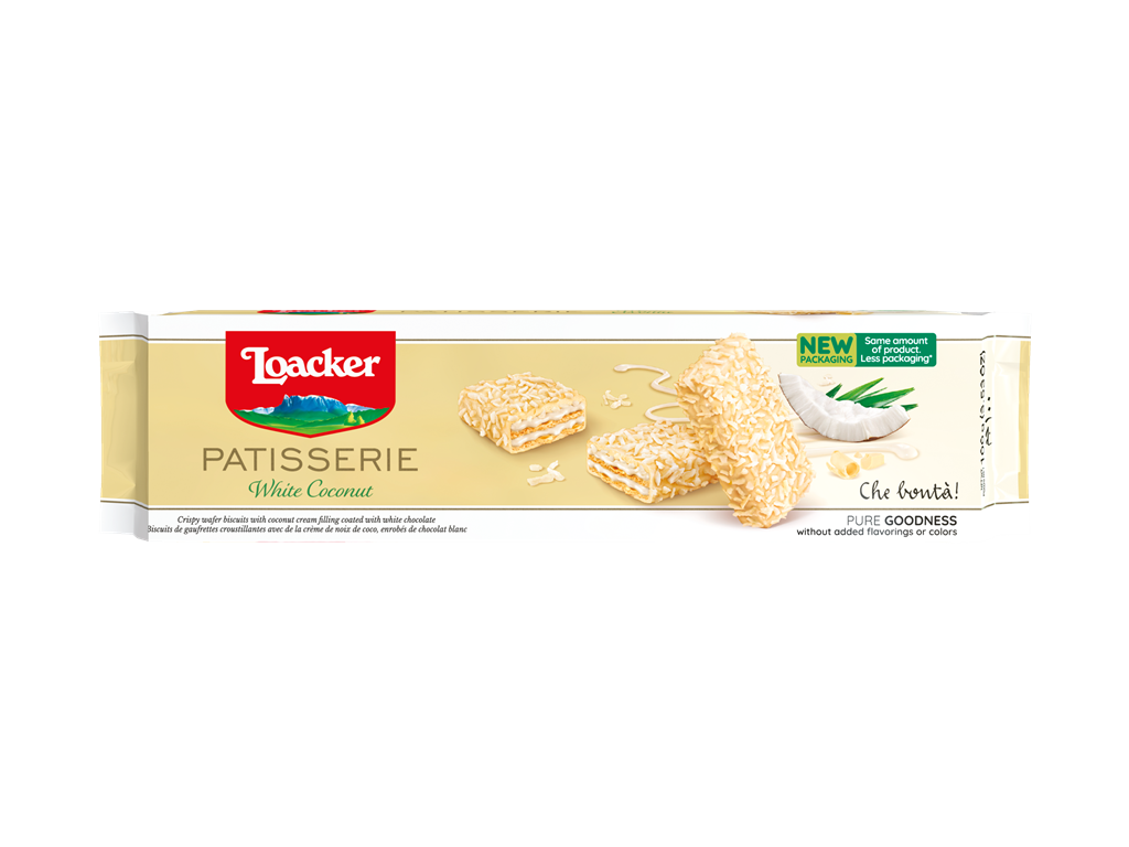 Patisserie Snack White Coconut 100g - Loacker