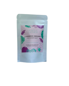 Handmade Natural Foot and Bath Salt Lavender Dreams  - Elixir