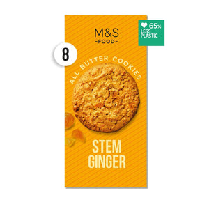 All Butter Stem Ginger Cookies 200g - M&S Foods