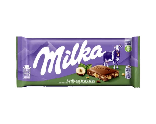 Milka Chocolate with Hazelnuts 100g