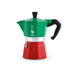 The Tricolour Mokina half cup - Bialetti