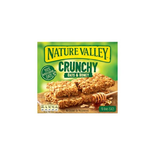 Crunchy Granola Bars Oats & Honey 210g- Nature Valley