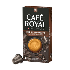 Dark Chocolate 10 Capsules - Café Royal