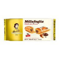 Hazelnut filled puff pastry rolls 125g - Vicenzi