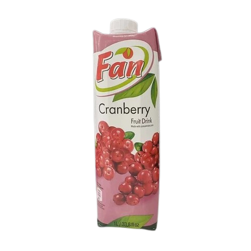 Fan Cranberry 100% Juice 1L