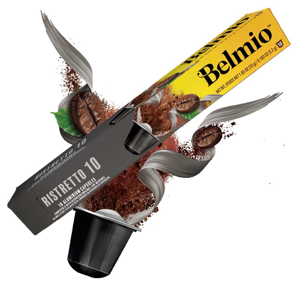 Ristretto 10 Coffee Capsules - Belmio (From Belgium)
