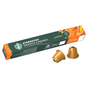 Starbucks By Nespresso Smooth Caramel Coffee Capsules 10 Pack